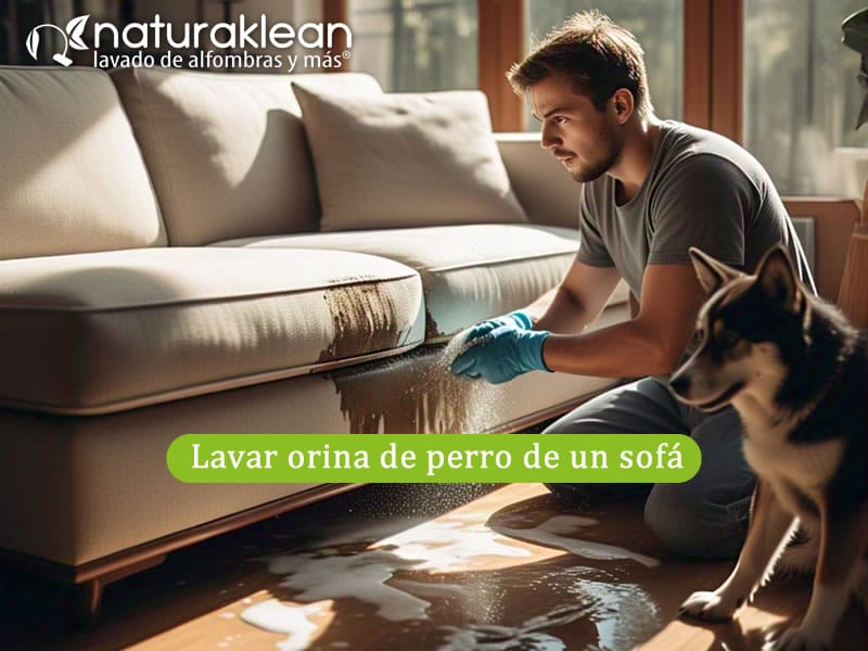 Como Lavar Orina de Perro de un Sofa Tutorial Paso a Paso