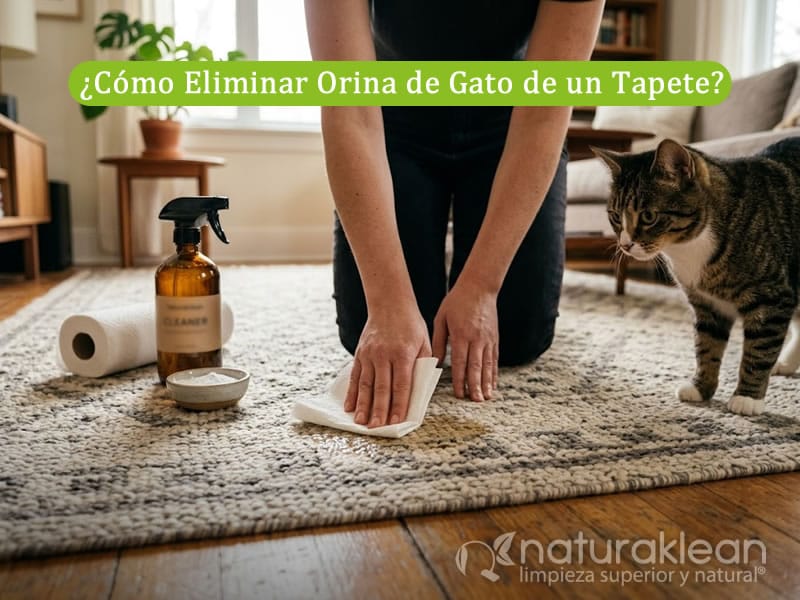Como Eliminar Orina de Gato de un Tapete Guia Paso a Paso