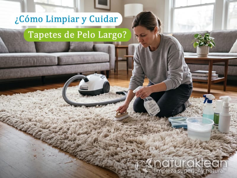 Como Limpiar y Cuidar Tapetes de Pelo Largo